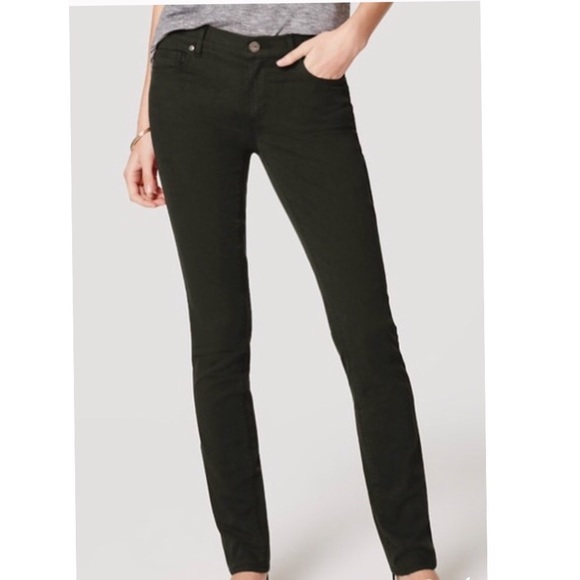loft green jeans